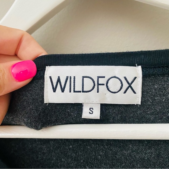 Wildfox Pullover Glitter Heart Sweater Black/White Sz Small - Picture 4 of 10